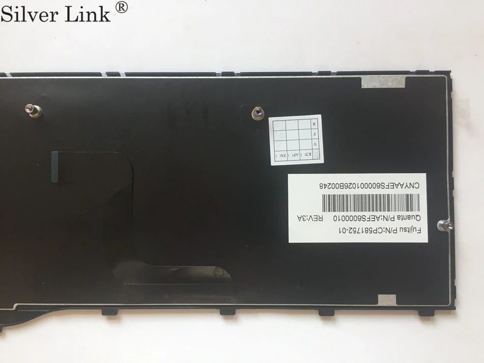 Английская клавиатура для fujitsu Lifebook AH552 CP581751-01 CP611954-01 с черной рамкой Клавиатура