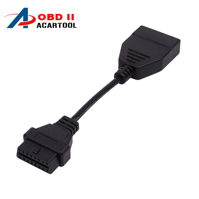 Новейший OBD/OBD2 разъем 12 Pin адаптер для 16Pin диагностический кабель 12Pin транспортных
