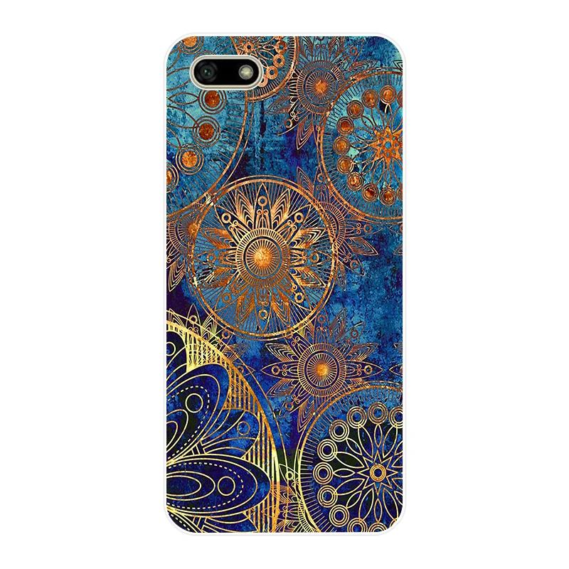 54 15 силиконовый чехол для huawei Honor 7A, чехол 5,45 дюйма, мягкий чехол для телефона huawei Honor 7A 7 A, DUA-L22, русская задняя крышка, чехол, бампер - Цвет: 54