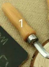 1 Деревообрабатывающие инструменты DIY деревообрабатывающие долота столярные деревянные резные плоские инструменты набор ножей - Цвет: 1