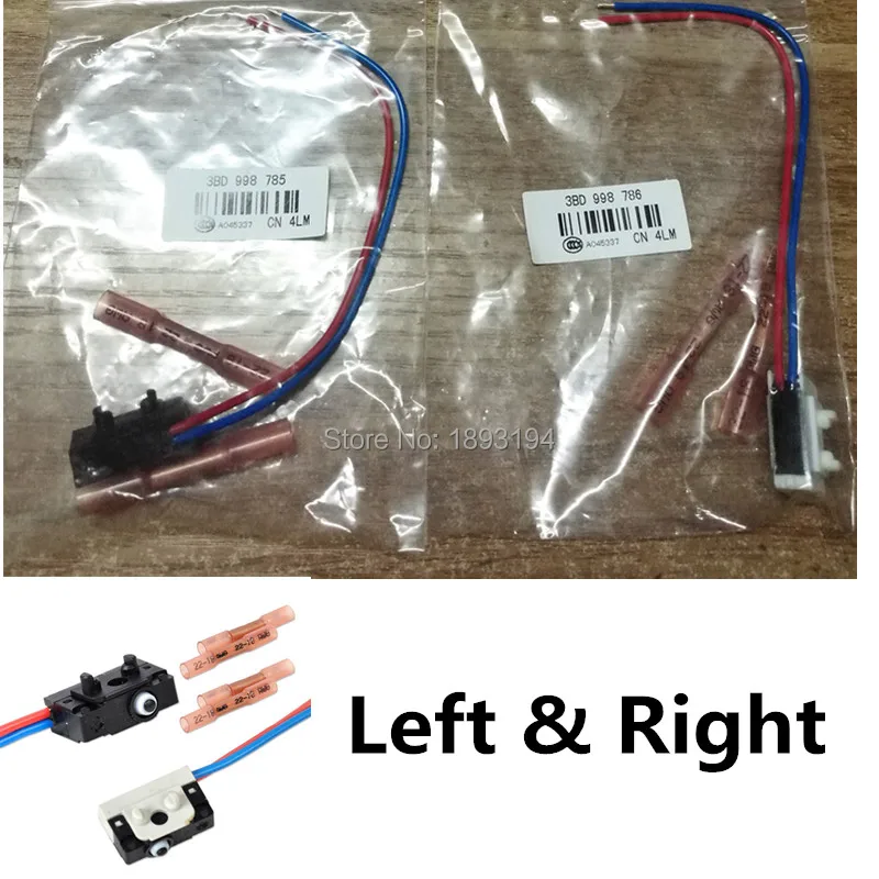 2 предмета левый и правый замок двери микропереключатель L + R сбоку для VW passt/b5/Bora/