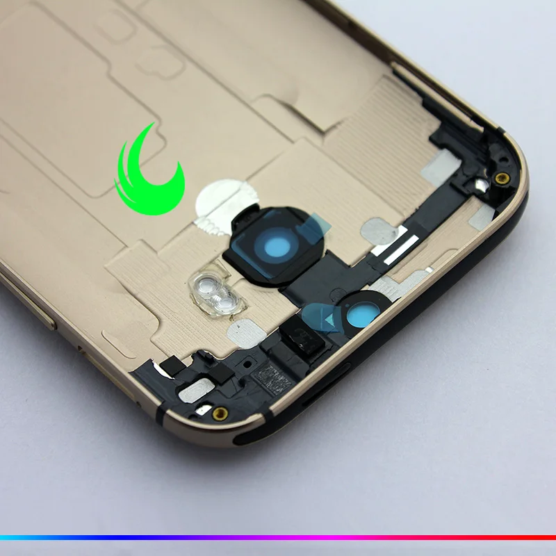 

New Original Rear Back Housing For HTC One M8 Back Cover Battery Door with Camera Lens 831C For M8 Battery Housing