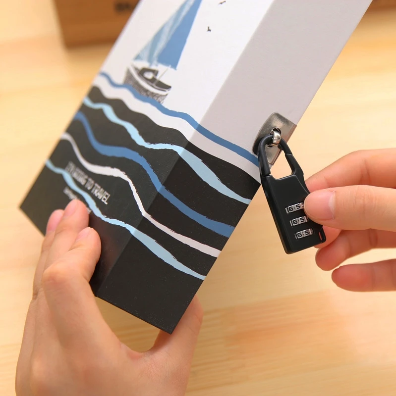 Журналы Ноутбуков Дневник С Замком Ретро Блокнот Корейский Канцелярские