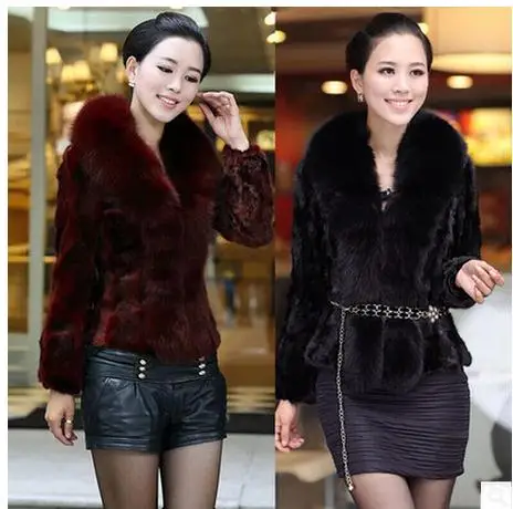 Женская шуба из искусственного меха Повседневная большого размера на осень и