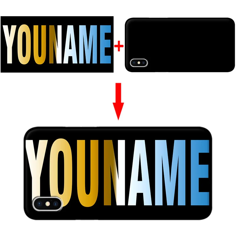 Mosirui для samsung galaxy j2 J3 J4 J5 J6 J7 prime plus A3 A5 A7 A8 A9 pro iphone 5 6 7 8 xs «сделай сам» чехол с нанесением имени чехол Чехол - Цвет: name06