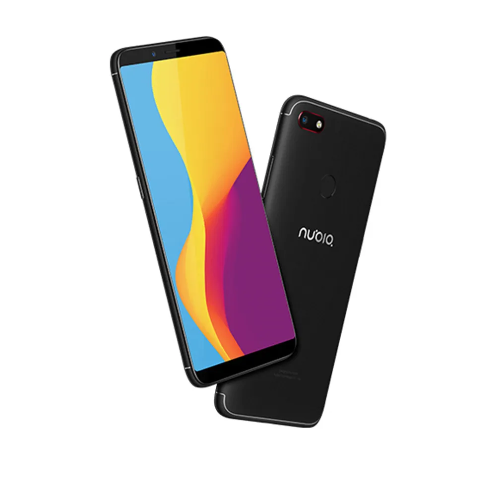 Nubia V18 мобильного телефона 6,01 дюймов, 4 ГБ, 64 ГБ, 4000 мА/ч, Камера 13MP+ 8MP 2160X1080 Snapdragon 625 Восьмиядерный отпечаток пальца смарт-телефонов