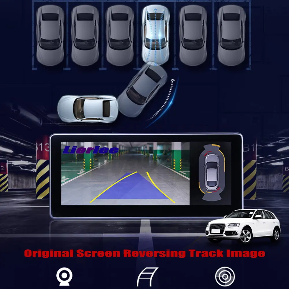 Liorlee Original Car Screen Update Decoder For Audi A3 2014-2018 MMI system Parking Rear view Camera Carplay Adapter Cable | Автомобили и