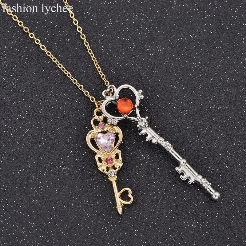 Цепочка с подвеской в виде сердца из м/ф Сейлор Мун|necklace jewelry|fashion jewelryjewelry fashion |