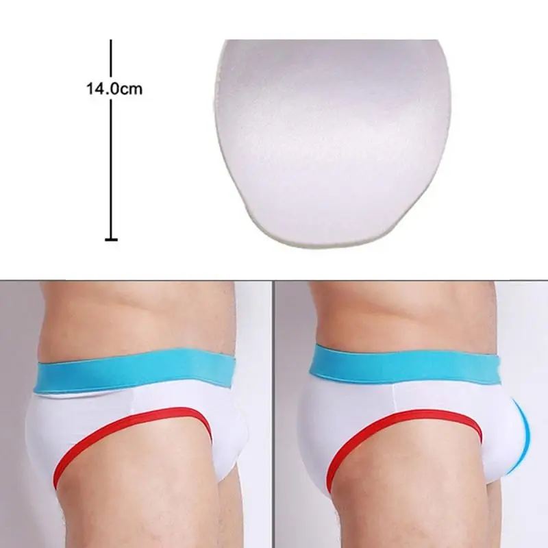 Для Мужчин's модные пикантные трусы шорты Jockstraps выпуклость Pad Enhancer вставки чашки
