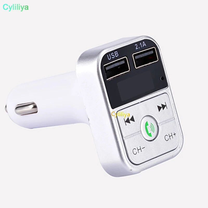 30pcsCAR B2 Bluetooth автомобильный комплект mp3-плеер с беспроводной fm-передатчик громкой