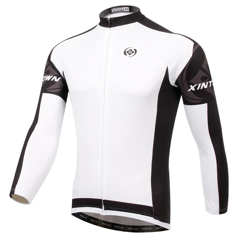 XINTOWN белый Vélo горный велосипед с длинным рукавом Костюмы/куртка/Спорт езда Гонки