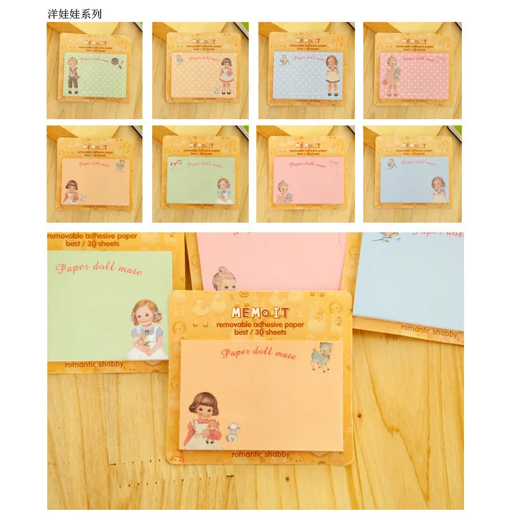 Mini Cute Kawaii Cartoon Animals Cat Sticker Toy Notes Memo Notebook Stationery Note Paper Stickers Creative for Kid | Игрушки и хобби