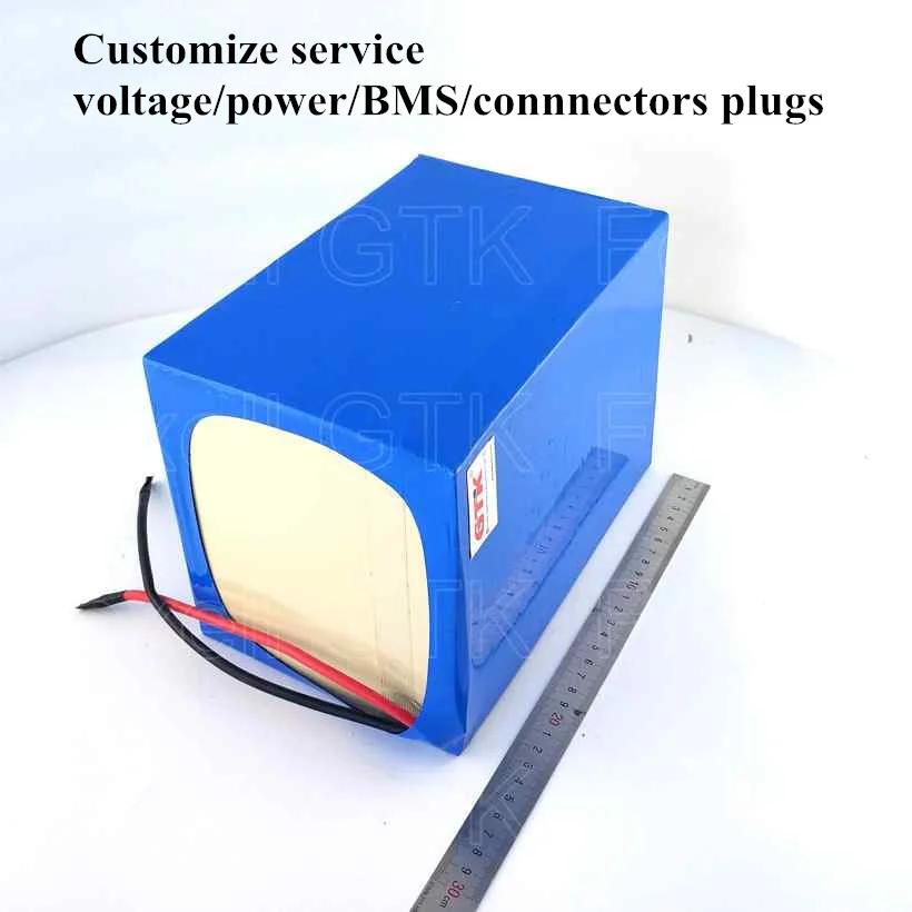 Compact size lifepo4 24v 60Ah battery pack 50Ah for RV power solar storage energy ebike replace akku + 10A charger | Электроника