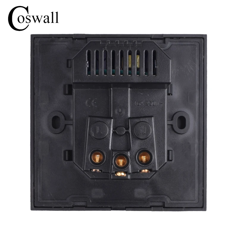 Coswall черный двойной usb порт для зарядки 5 в 2 1 а настенное зарядное устройство