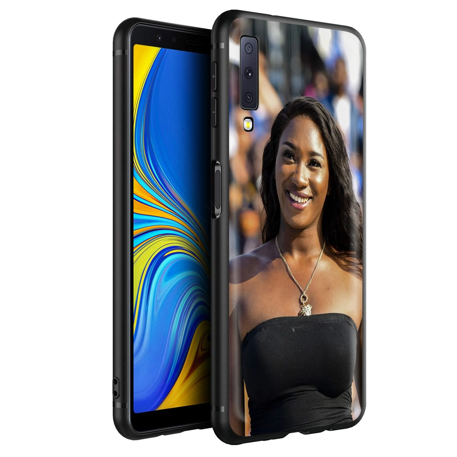 Чехол Aya Nakamura для Samsung Galaxy S20 S10 S9 S8 S7 S6 Plus Note 9 8 M30 M20 M10 Edge Lite Ultra|Бамперы| |