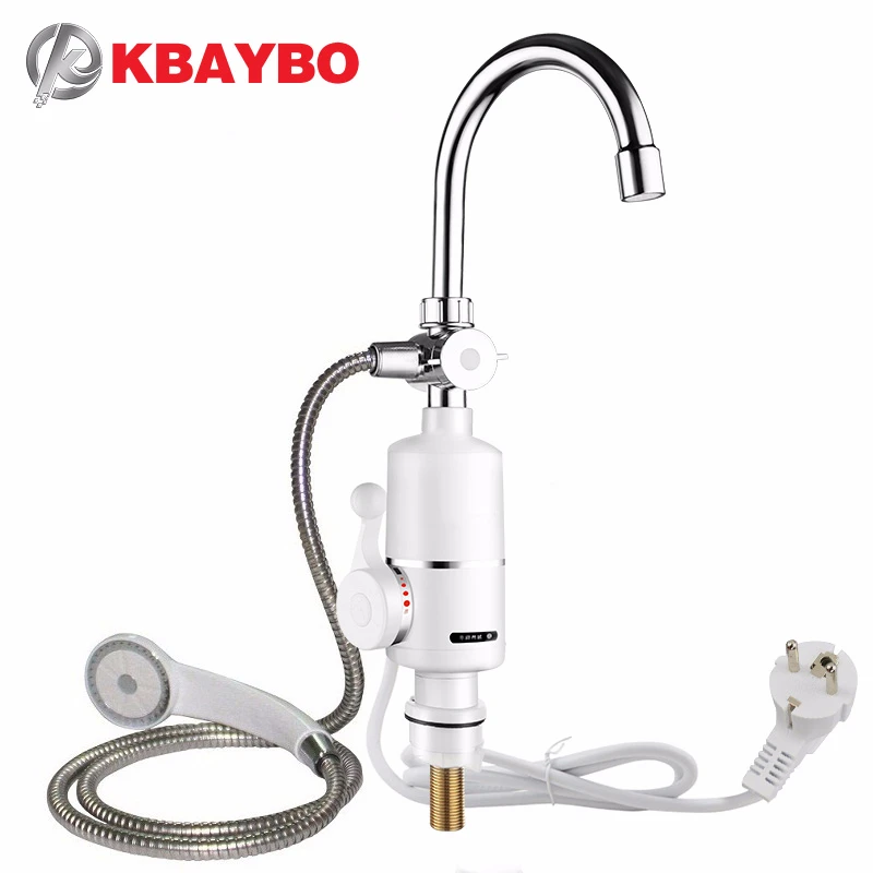 3000 Вт мгновенный Электрический водонагреватель Ta Tankless кран кухонный горячий 3