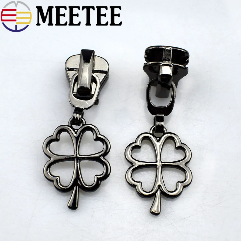 10 шт. Meetee 3#5# Fix A Zipper DIY Набор для ремонта слайдера на молнии Замена для сумки для пальто кошелек Чемодан Аксессуары для шитья инструмент F2-7