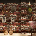 Водостойкая самоклеящаяся настенная бумага из ПВХ, 3D каменная кирпичная настенная бумага, Наклейки на стены, домашний декор, кухня, спальня, гостиная, обои, бумага