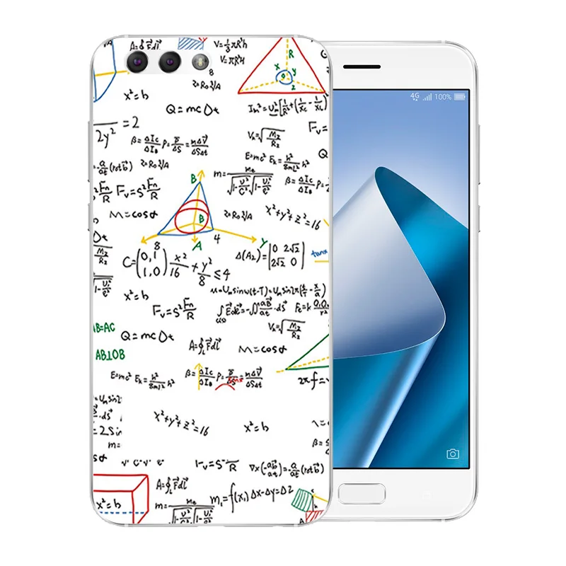5 дюймов для Asus Zenfone 4 ZE554KL чехол телефона мягкий силиконовый цветной с рисунком