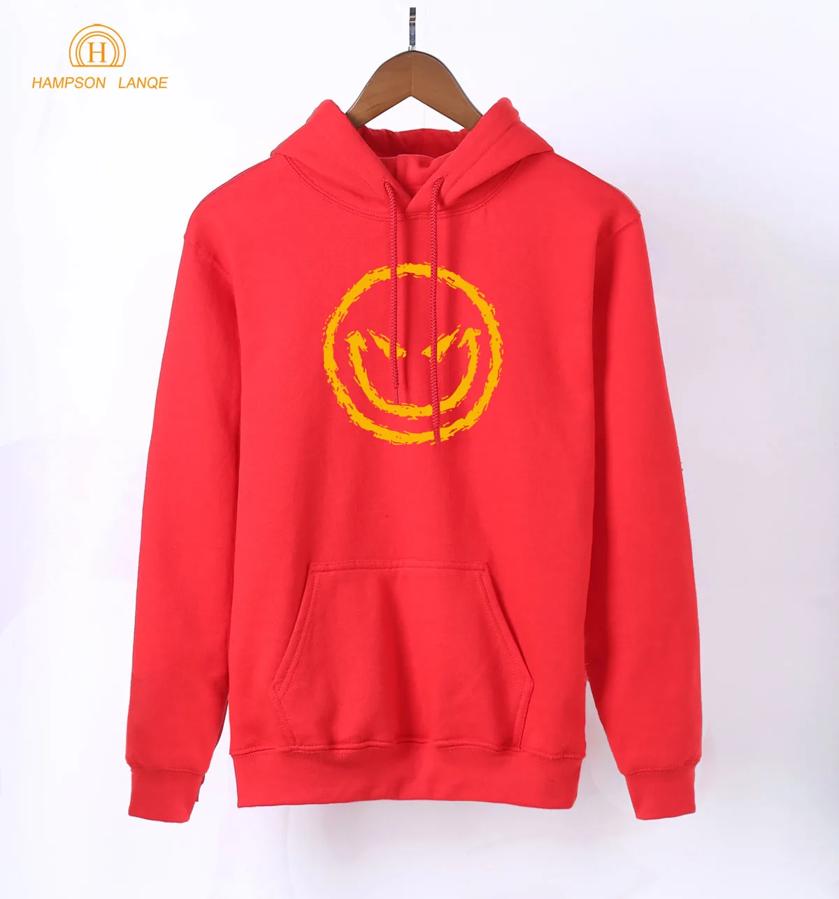 

Anime Hoodies Smile Face Print Kawaii Sweatshirt 2020 Spring Autumn Women Hoodie Warm Fleece Long Sleeve Pullovers Black White