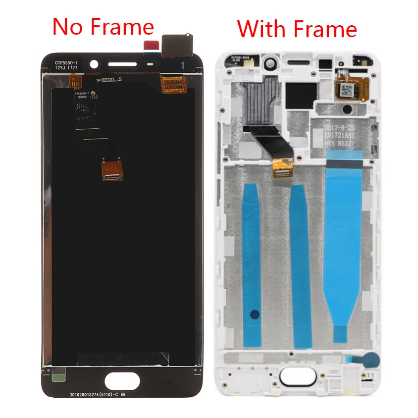 Beskaci M6 Примечание ЖК дисплей для 5 &quotMeizu Дисплей Сенсорный экран с рамкой сборки