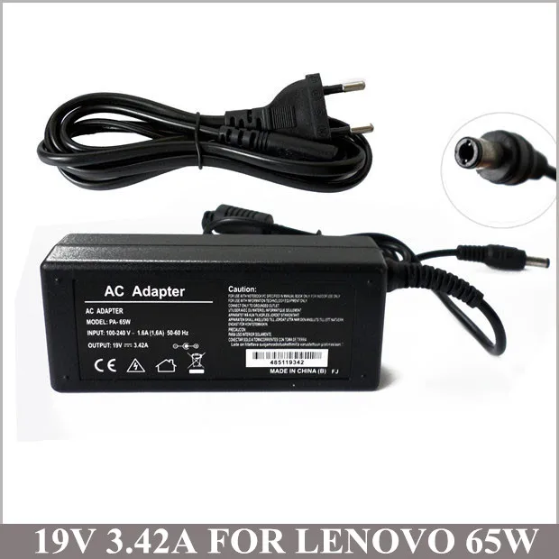 

19V 3.42A 65W Universal Laptop Charger AC Adapter Notebook Charger For Lenovo F41 F31G F41G F40M E23 E41 E42 E43 410A 420A 430A