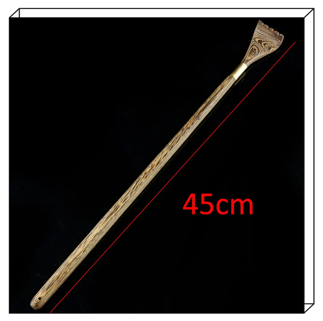 

New 1Pcs Wooden Back Scratcher Massager Bamboo Hackle Itch Health Care Back Scratcher Body Massage