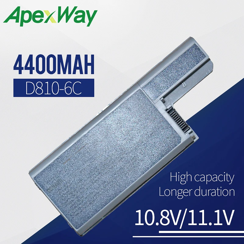 Аккумулятор для ноутбука DELL Latitude D820 D531 D531N D830 Precision M4300 M65 4400 310 9122 312 0393 CF623 XD736 DF192 0401