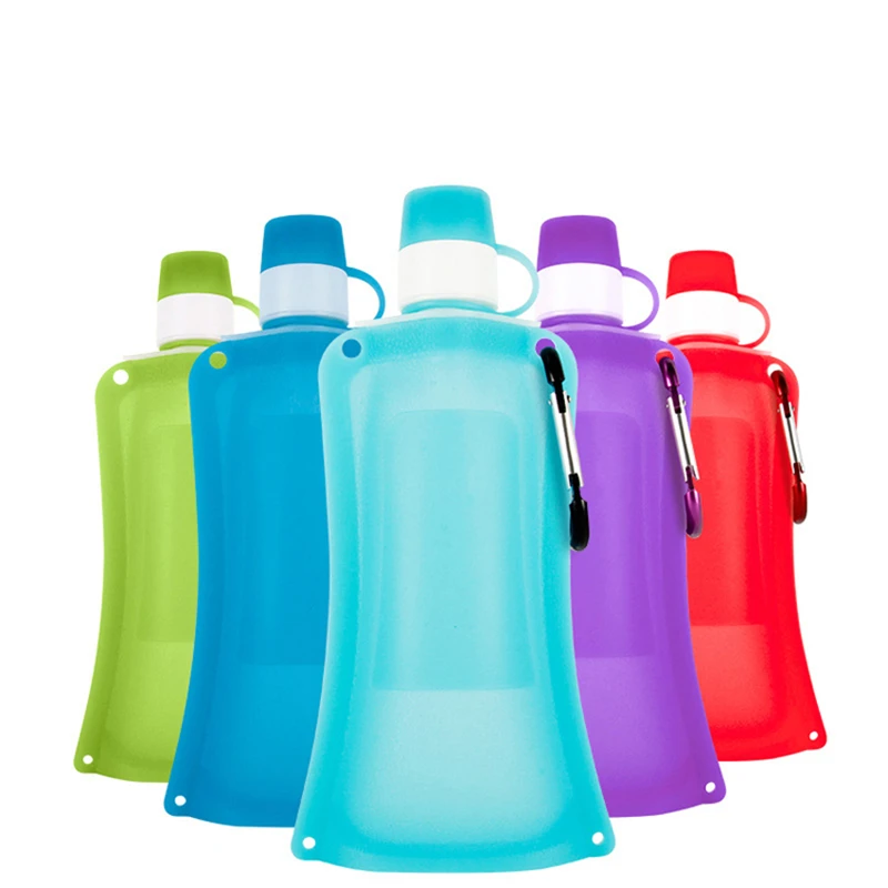 BPA Free многоразовый складной Силиконовый мешок для бутылки с водой|Бутылки воды| |