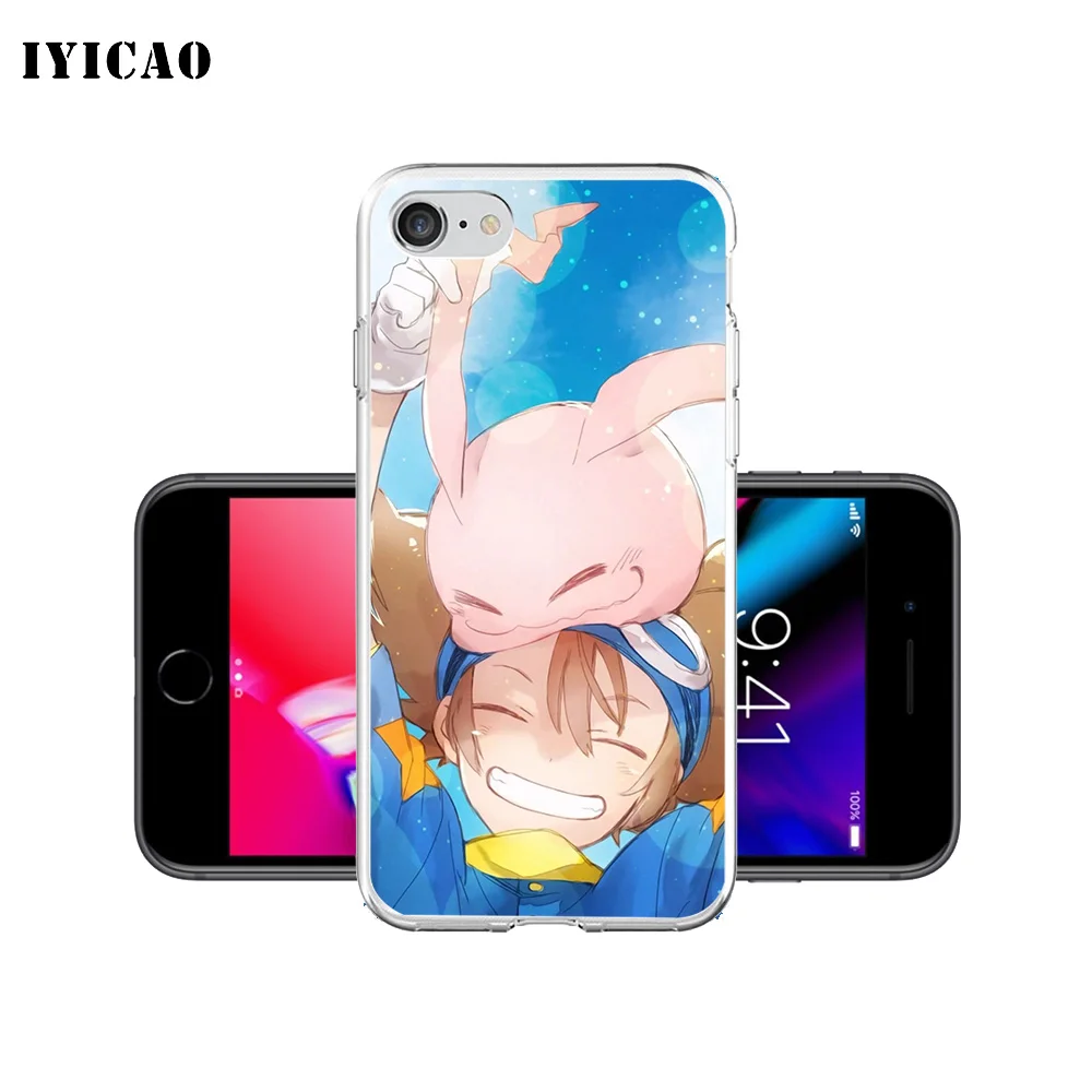 IYICAO мультяшный Цифровой Мягкий силиконовый чехол для телефона iPhone X XR XS MAX 6 6s 7 8 Plus