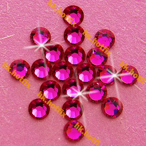Ss12 подлинные элементы Сваровски рубинового красного цвета (501) 288 шт (без горячей