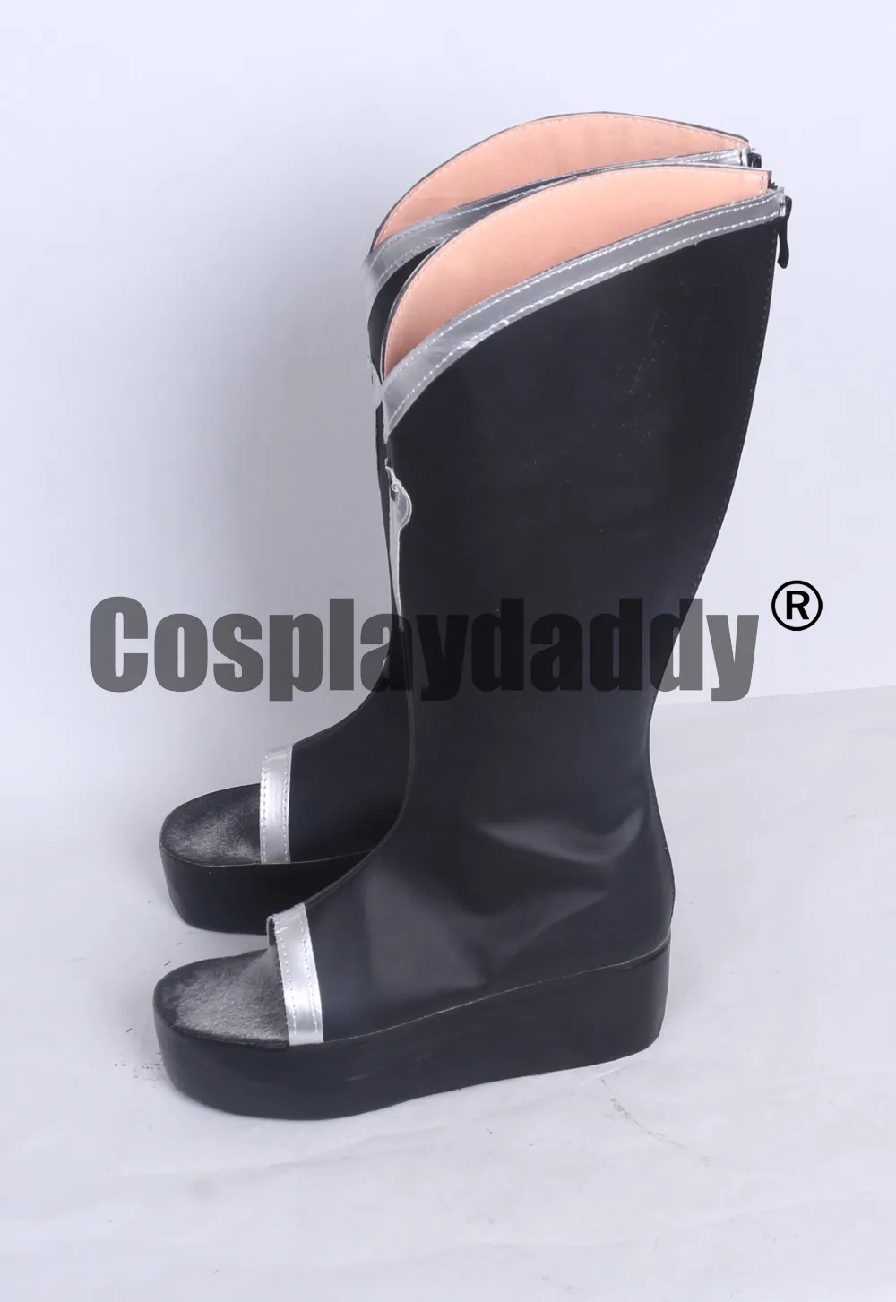 RWBY Ren Взрослые длинные черные сапоги для косплея на Хэллоуин S008|rwby boots|boots bootsboots black