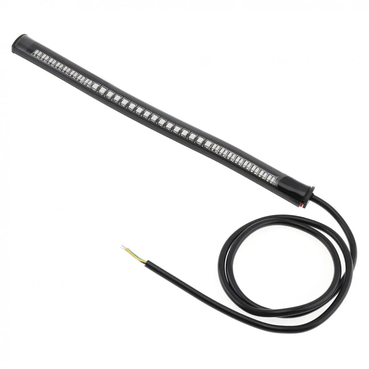 12V LED Waterproof Strip Flexible Light Bar Motorcycle Tail Brake Driving Lamp Cornering Turn Signal |