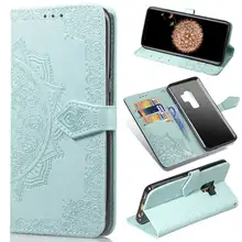 S6 S7 S8 S9 Plus Case for Samsung Galaxy A10 A20 A6 A7 A8 A9 2018 A50 A70 A51 A71 Note 8 9 Case Flip Leather Phone Cover Coque