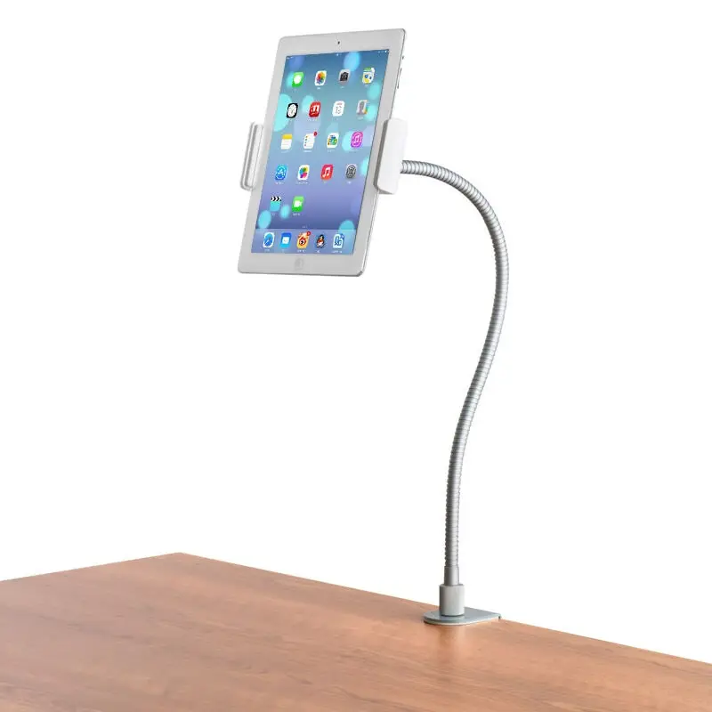 LP-7 Алюминиевый сплав длинная гибкая подставка для планшета Настольный зажим