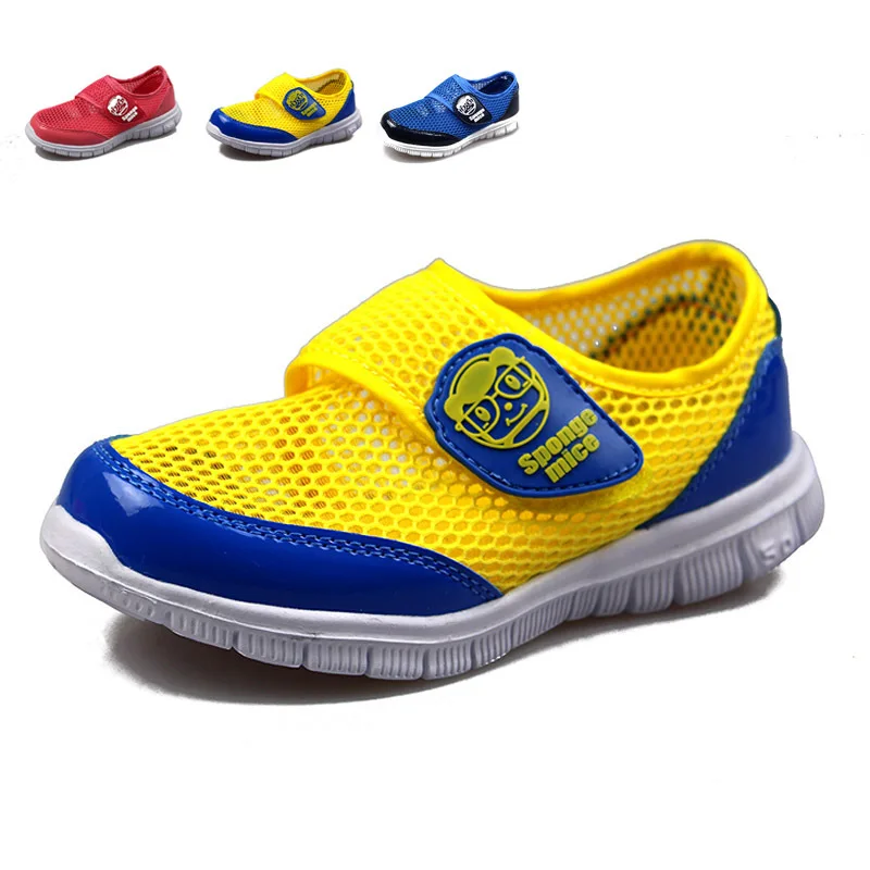 Европейская американская сетчатая летняя спортивная обувь для детей кроссовки