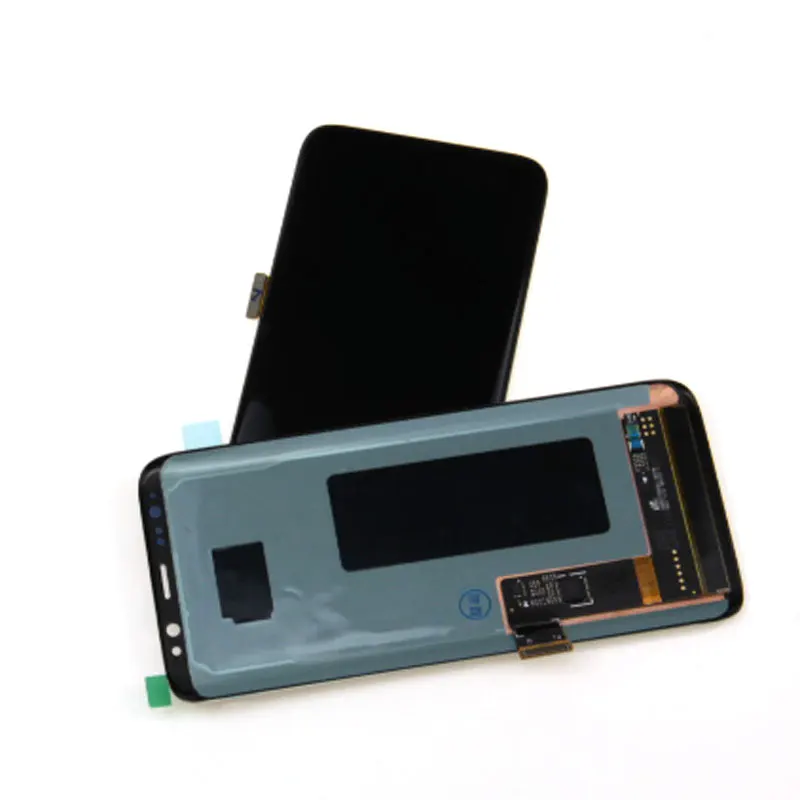 Супер AMOLED S8 plus G955 lcd с рамкой для Samsung Galaxy дисплей G950 G950F сенсорный экран дигитайзер