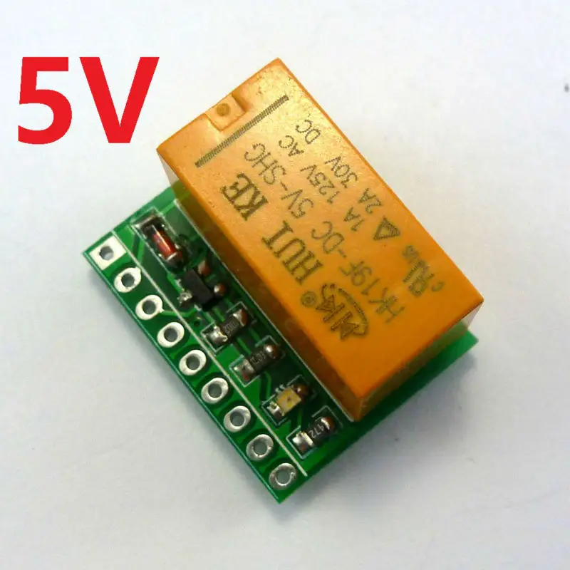 DR21B01 DC 5V DPDT Сигнальное реле двухканальный модуль переключатель Переключатель