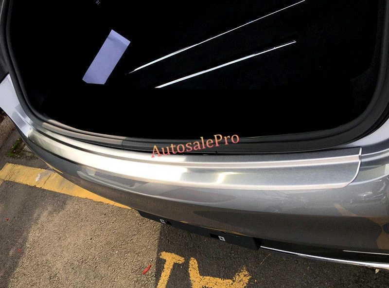 Сталь внешний задний порог Бампер протектор накладка 1 шт. для Mercedes Benz GLE купе C292