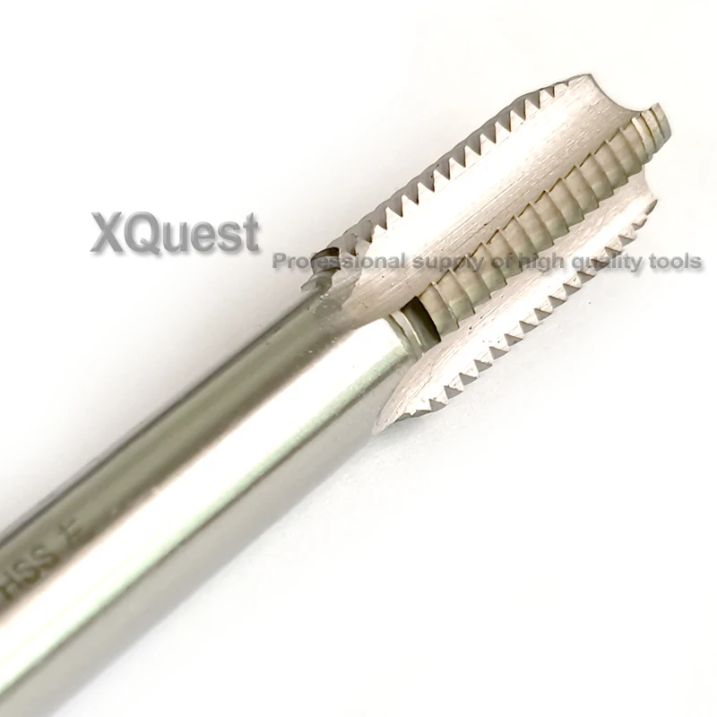 XQuest HSS левосторонний кран M3 M4 M5 m6 m8 m10 m12 M14 M16 M18 M20 LH Метрическая тонкая резьба прямые флейты краны M8X1 M10X1.25 M20X1.5