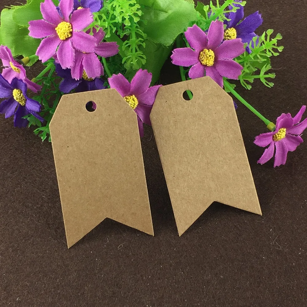 200 шт. ярлыки для ювелирных изделий 7 х4 см|gift bags recycled paper|paper lanterns for christmasgift bag paper |