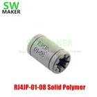 1 шт. линейный вал Drylin RJ4JP-01-08 пластик подшипник заменяет с твердым полимерным покрытием LM8UU для Anet Reprap Prusa i3 3D-принтеры