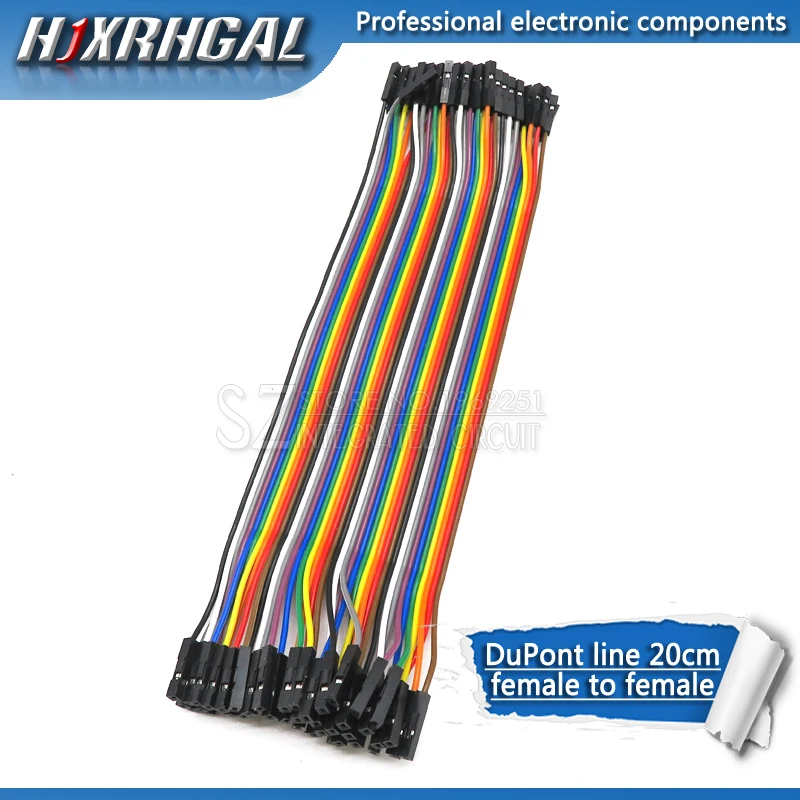 Dupont line 120 шт. 20 см мужской+ мужской женский и Женский Соединительный провод Dupont кабель для Arduino diy kit hjxrhgal