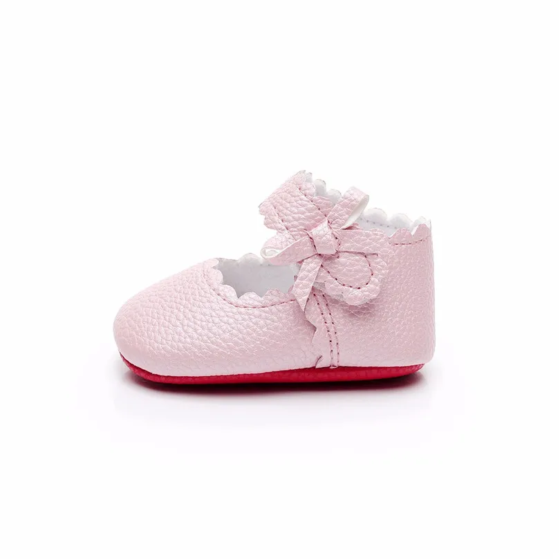 Новинка 2019 обувь для мальчиков и девочек на мягкой подошве с волнистым бантом