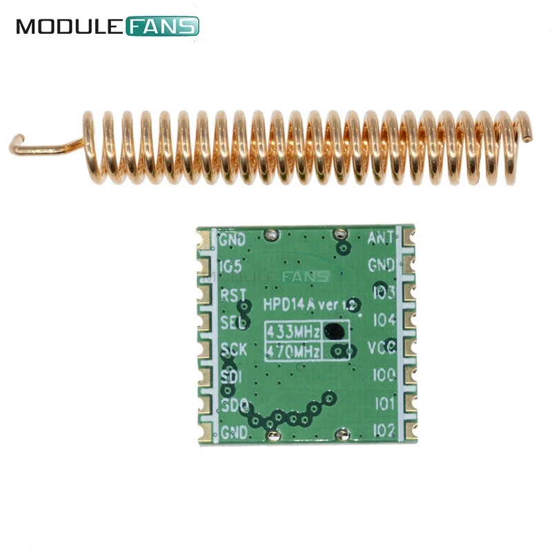 Беспроводной радиочастотный модуль дальнего действия SX1278 SPI 433 МГц датчика