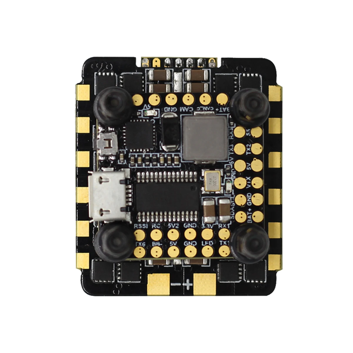 HGLRC FD445 STACK OMNIBUS F4 V6 мини Контроллер полета & FD_45A 4 NI 1 BLHeli_32 2 6S бесщеточный ESC 20x20 мм