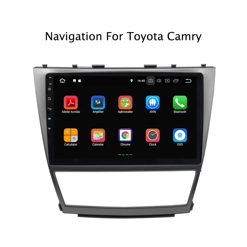 10 1 &quot2G ram 16G rom Android 9 0 автомобильный DVD мультимедийный плеер для Toyota Camry 2006 2007 2008 2009