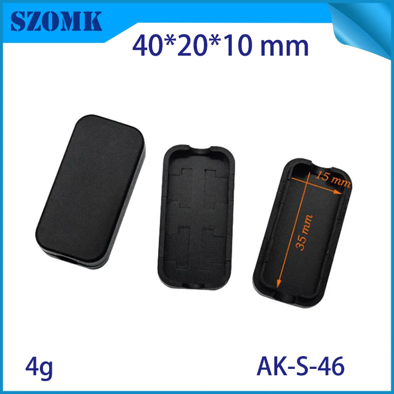 5 шт.) мощность пластиковые USB коробки pcb 40*20*10 мм abs корпус чехол для печатной платы дизайн проект корпус инструмент коробка провода