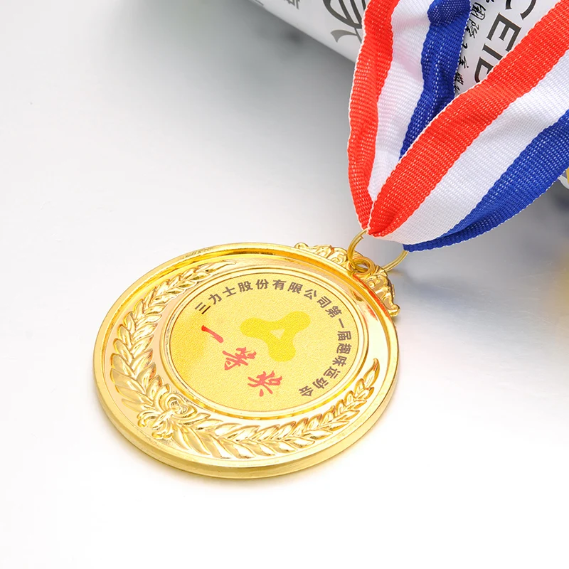 Metal trophy MEDALS custom games emblem kindergarten medal Marathon gold | Спорт и развлечения