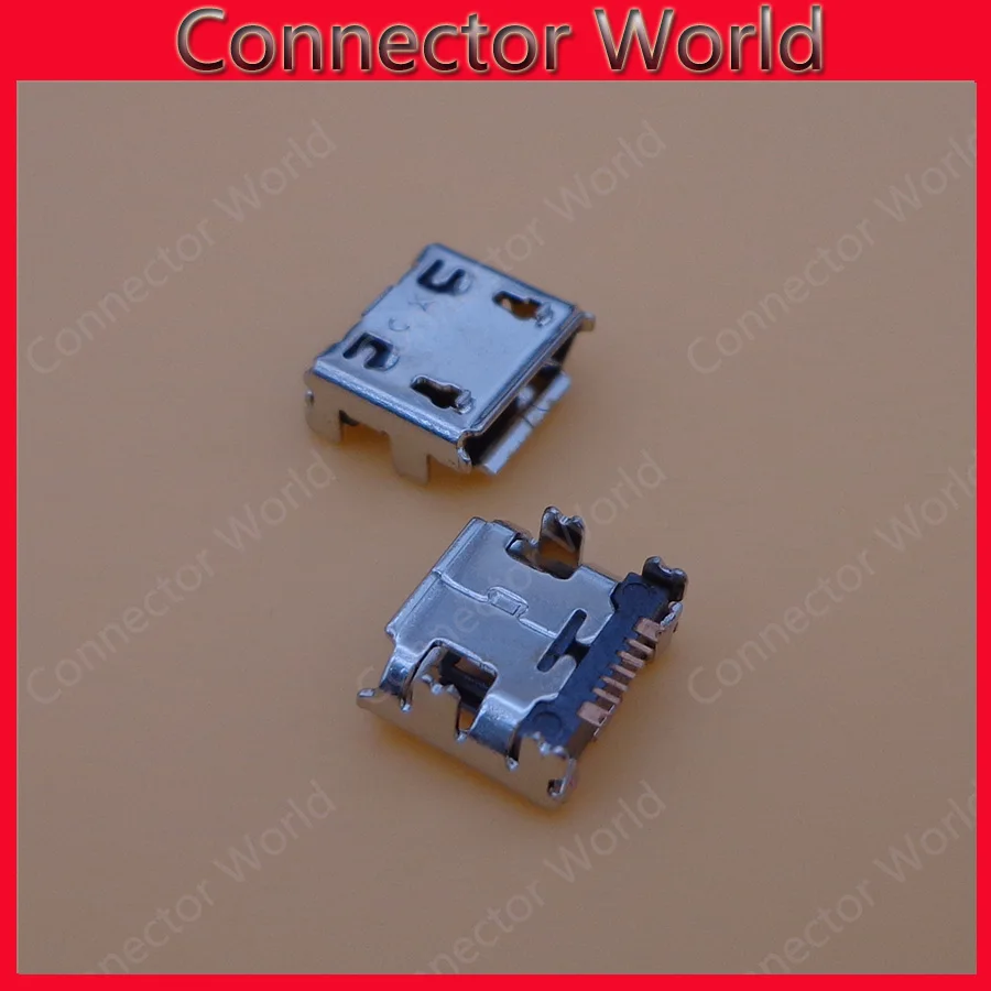 20-100 шт./лот Мини micro USB зарядный порт разъем питания для Samsung C3322 Micro DIP4 Замена